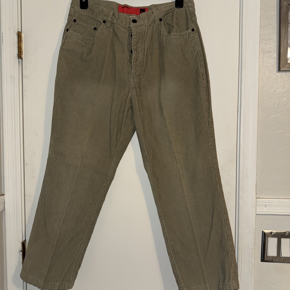 Vintage‎ Mossimo Mossissue Corduroy Men's Pants 36x32  Tan